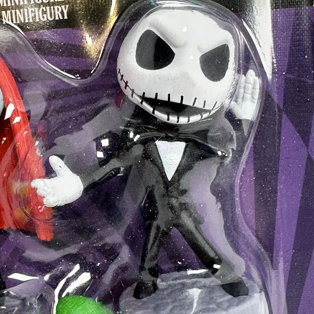 Disney Nightmare Before Christmas Mini Figures Jack Sally Oogie Zero Set
